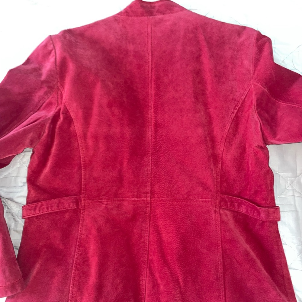 Relativity Cherry Suede Jacket - Picture 3 of 3